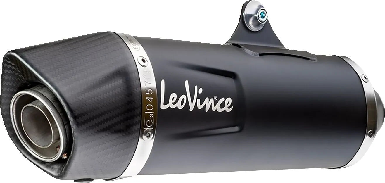 Tłumik Leovince Nero Slip-on - Ciemny, Agresywny Styl - Homologacja Drogowa ECE
