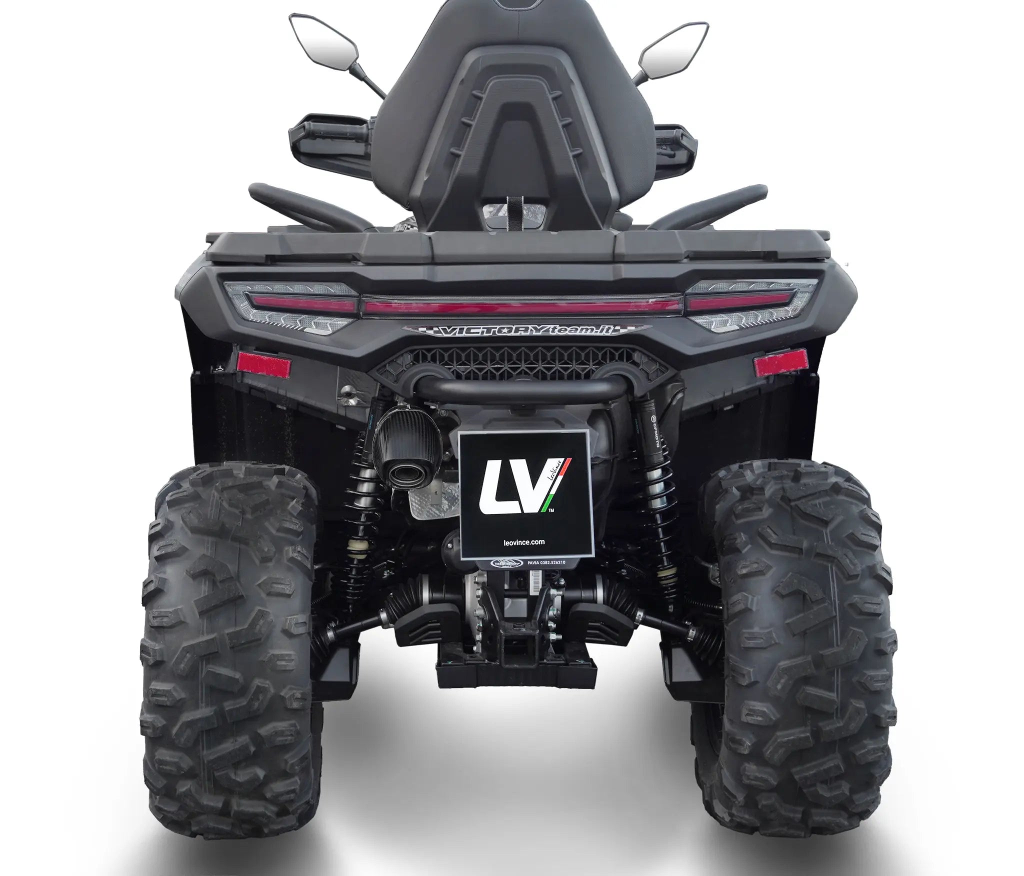 Leovince LV One Evo Stainless Steel Slip-On Muffler for ATV