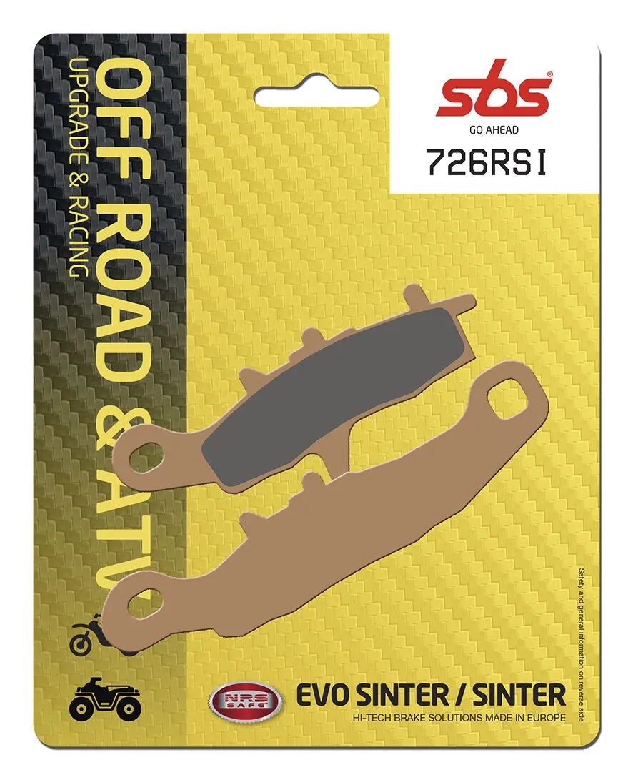 Sbs Rsi Offroad Racing Spiekane Klocki Hamulcowe - Przód
