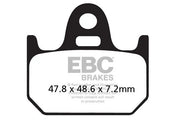 Organiczne klocki hamulcowe Ebc Fa Series