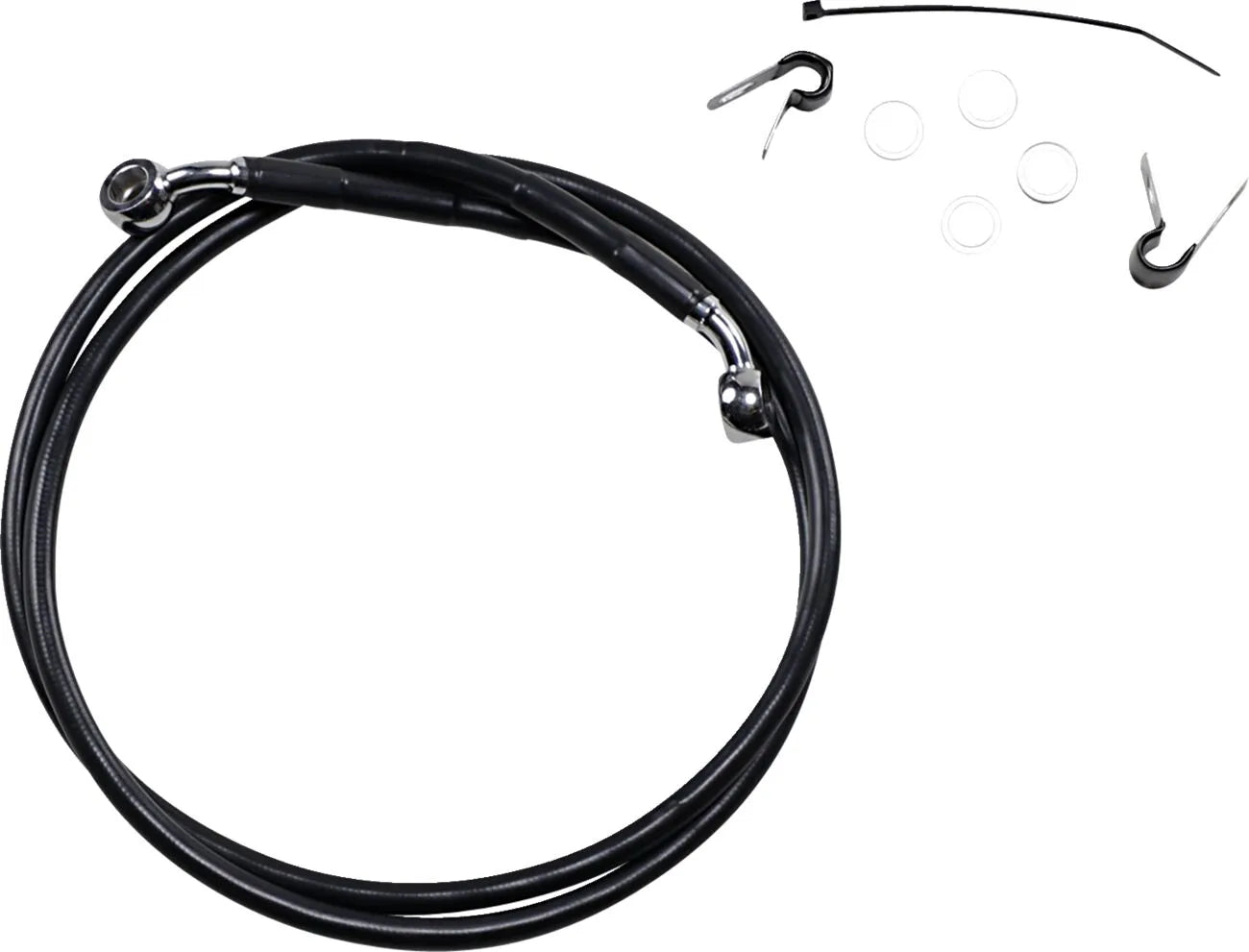 Drag Specialties Przedłużony przewód hamulcowy zestaw 51-3/4"