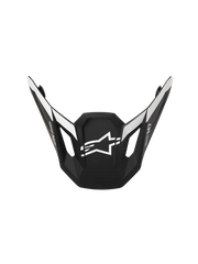 Alpinestars S-M7 Dasher Helmet Visor Black/White