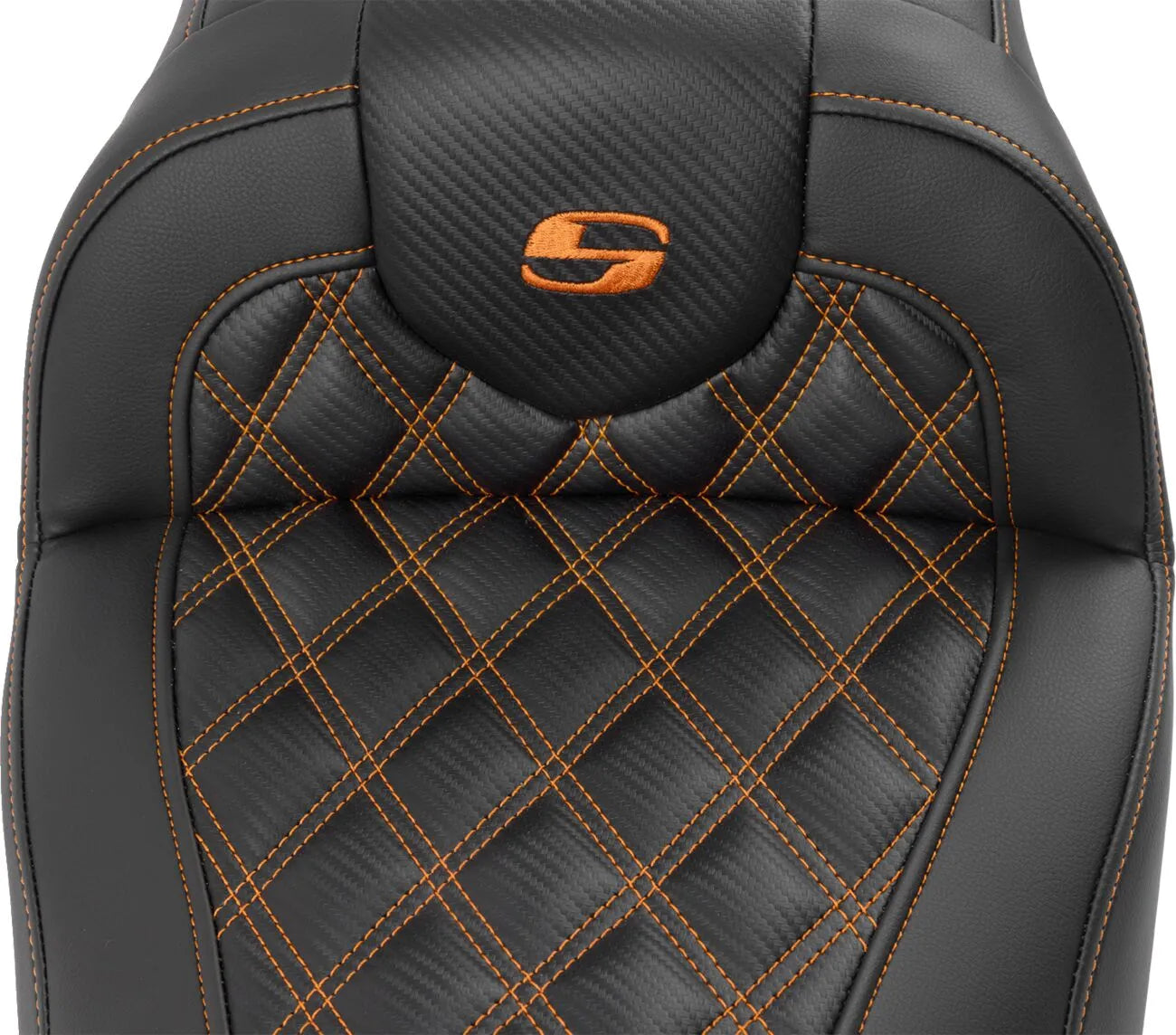 Saddlemen Roadsofa Lattice Stitch Seat - For Harley Davidson