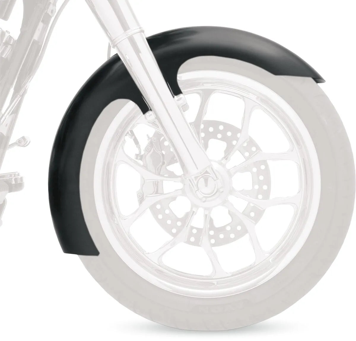 Klock Werks Tire Hugger Front Fender for Dresser