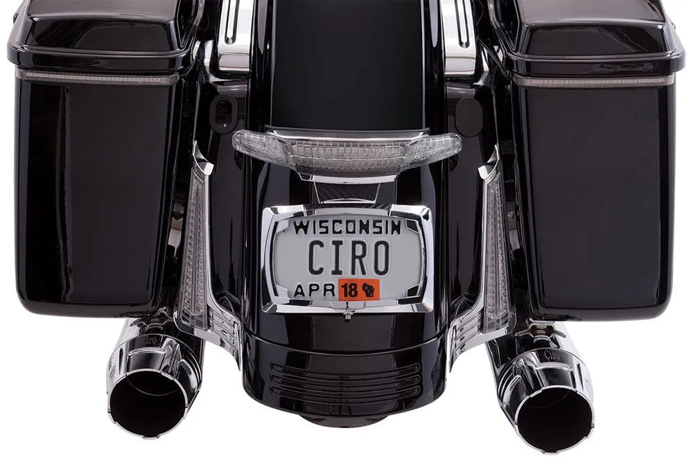 Ciro Latitude Led Taillight And License Plate Mount