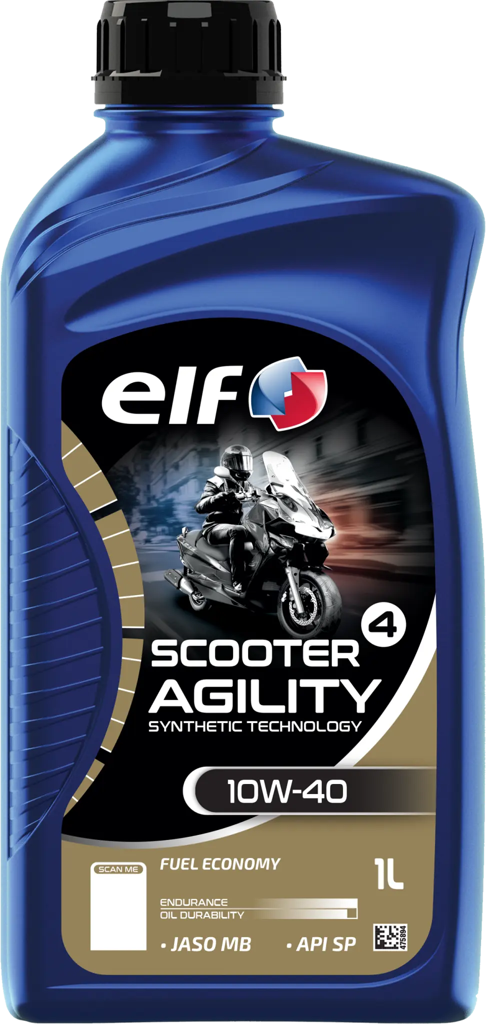 ELF Scooter 4 Agility 10W-40 Engine Oil 1L