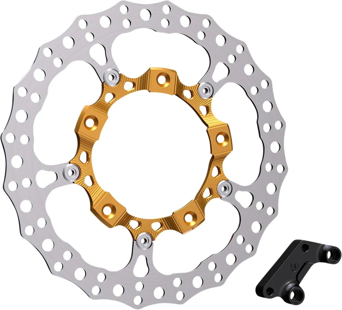 Arlen Ness Big Brake 14" Rotor Kit Do Flt Touring