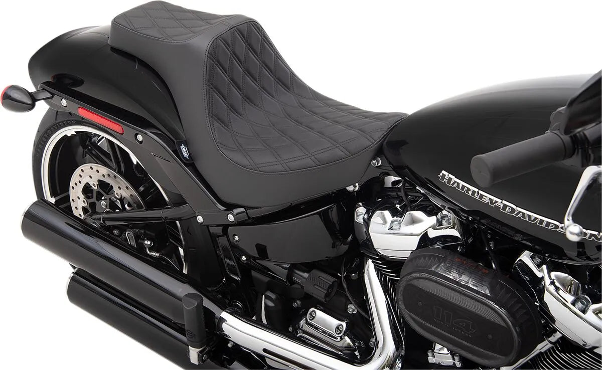 Drag Specialties Predator Iii Seat - For Harley Davidson