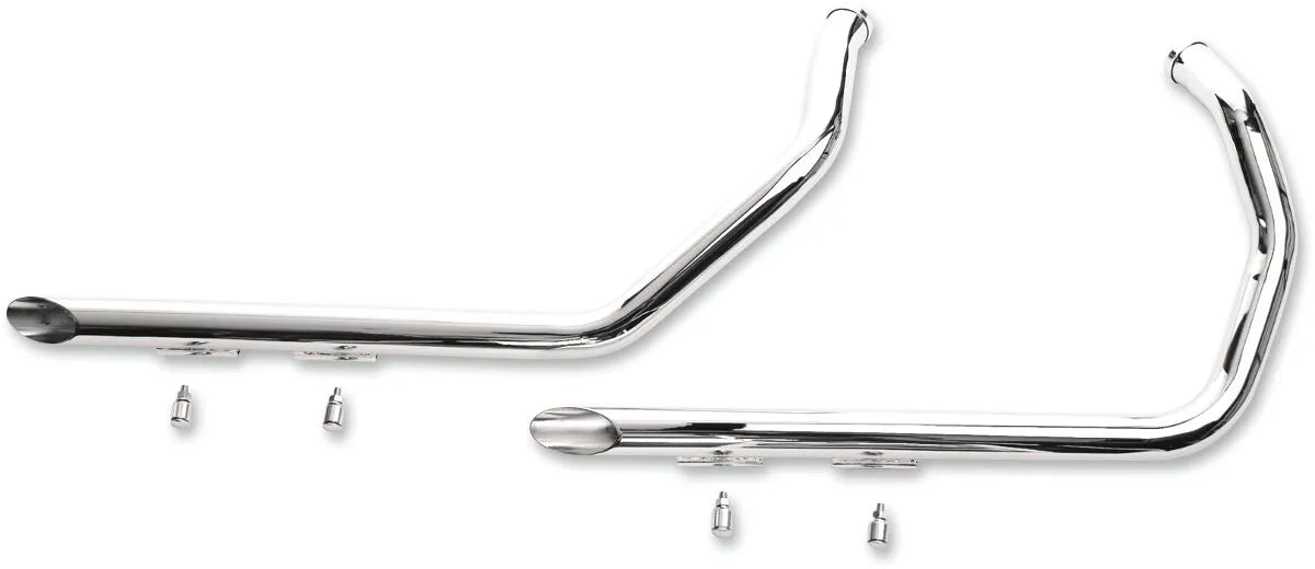 Paughco 1-3/4" Wydechy Drag Pipes Slash-cut do Sportster - Chrom