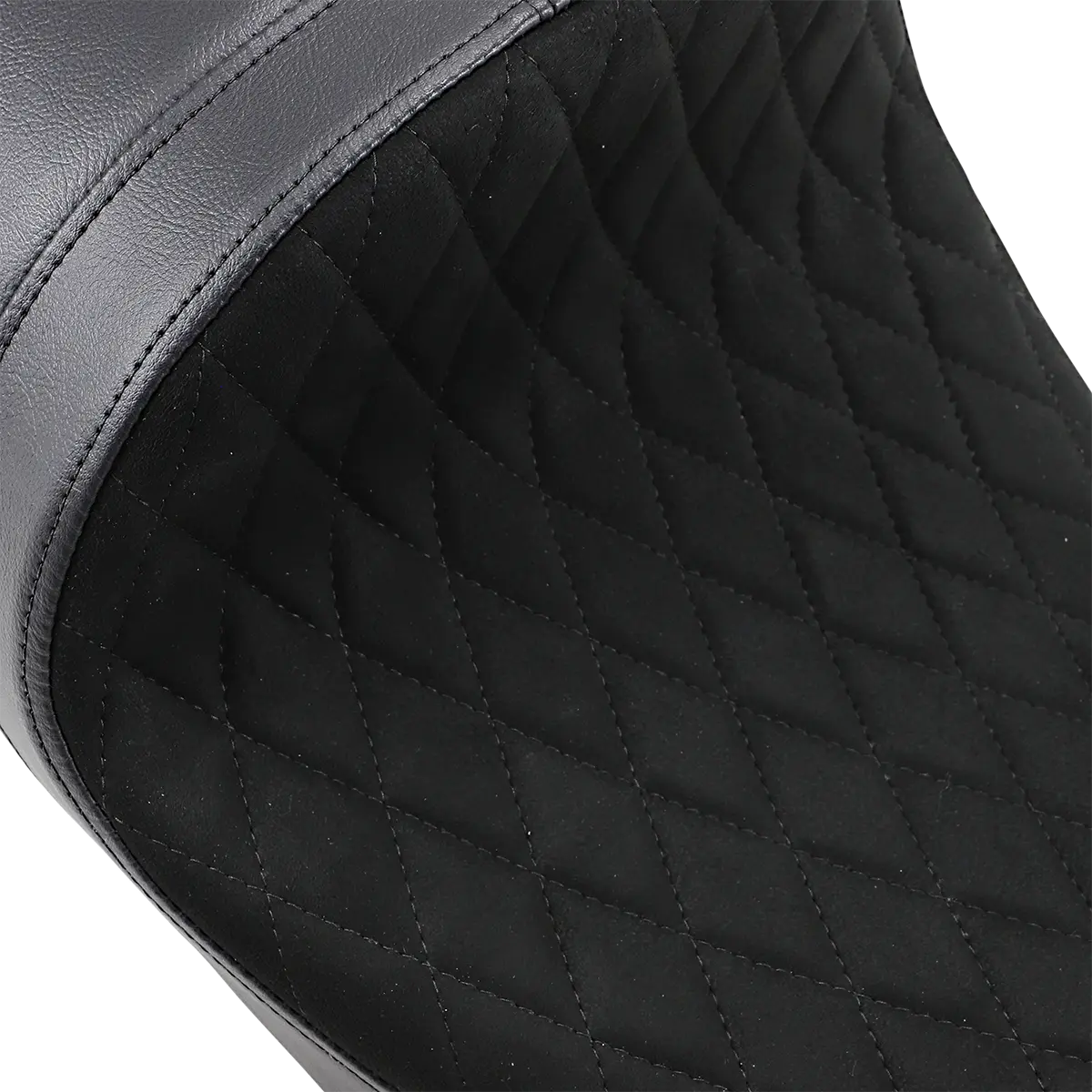 Drag Specialties Ez-on Mount Low Solo Seat - For Harley Davidson