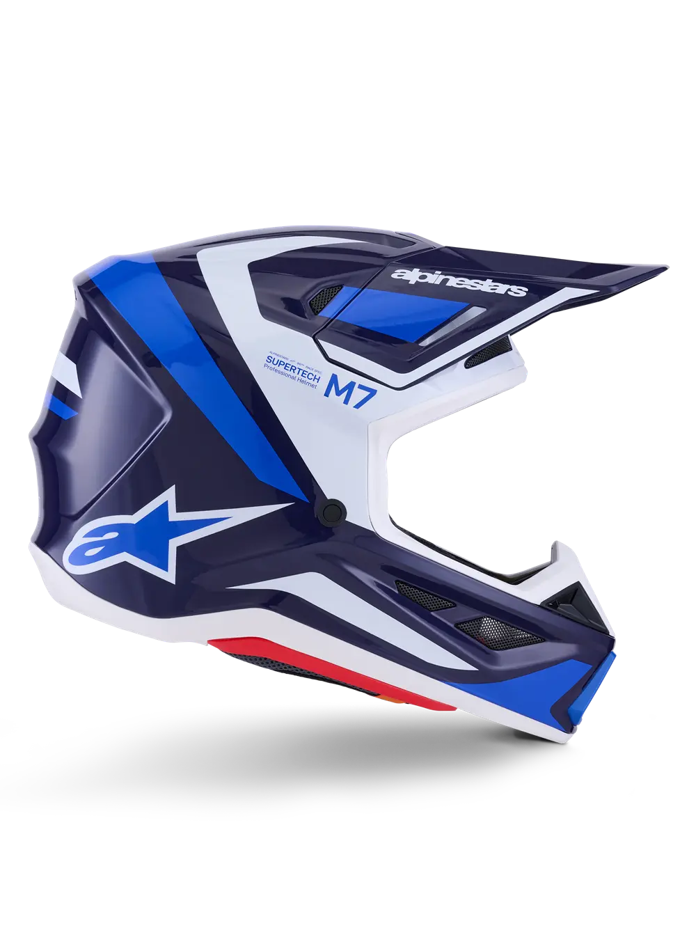 Alpinestars S-M7 Rise Helmet Blue/White