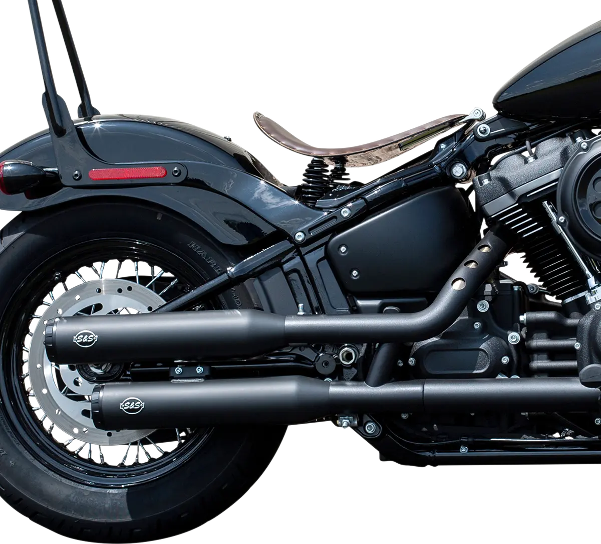S&S Cycle Grand National Slip-on Tłumiki - Czarne