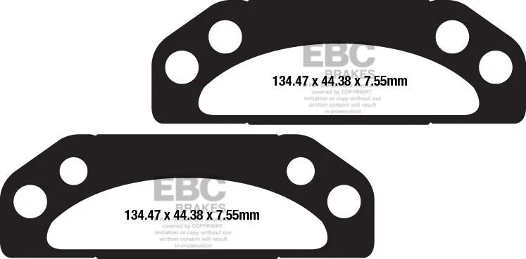 Klocki Hamulcowe Ebc Tt Sport Carbon Fusion Do Motocykli Tt/enduro
