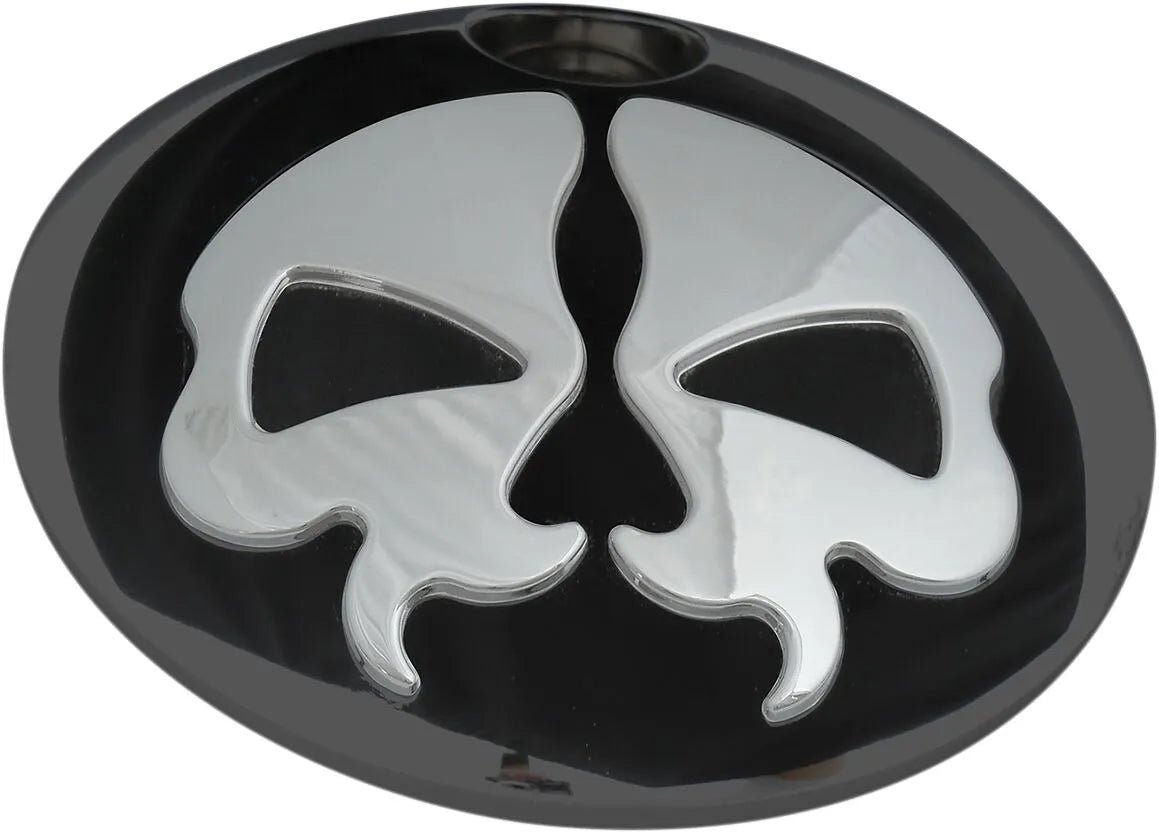 Drag Specialties Split Skull Fuel Door