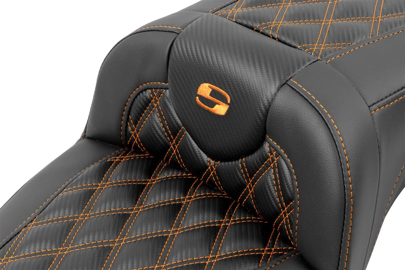 Saddlemen Roadsofa Extended Reach Seat - For Harley Davidson