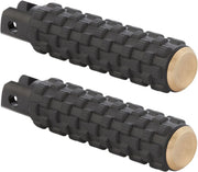 Arlen Ness Airtrax Foot Pegs For Indian - Black/brass