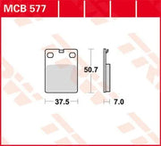 Klocki Hamulcowe Metaliczne Spiekane Trw All Round