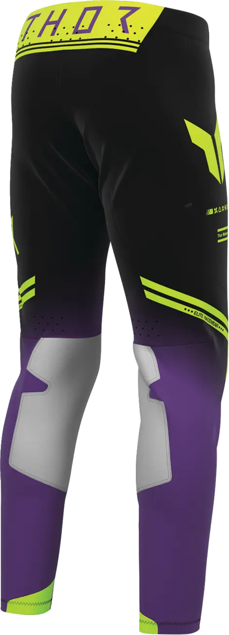 Thor Sportmode Geo Pants Black/Purple