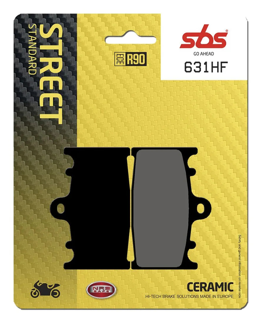 Sbs Hf Street Ceramic Brake Pads For Street Bikes - Front