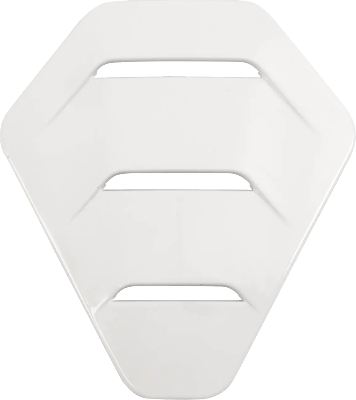 Icon Ultraflite Helmet Mouthpiece Gloss White