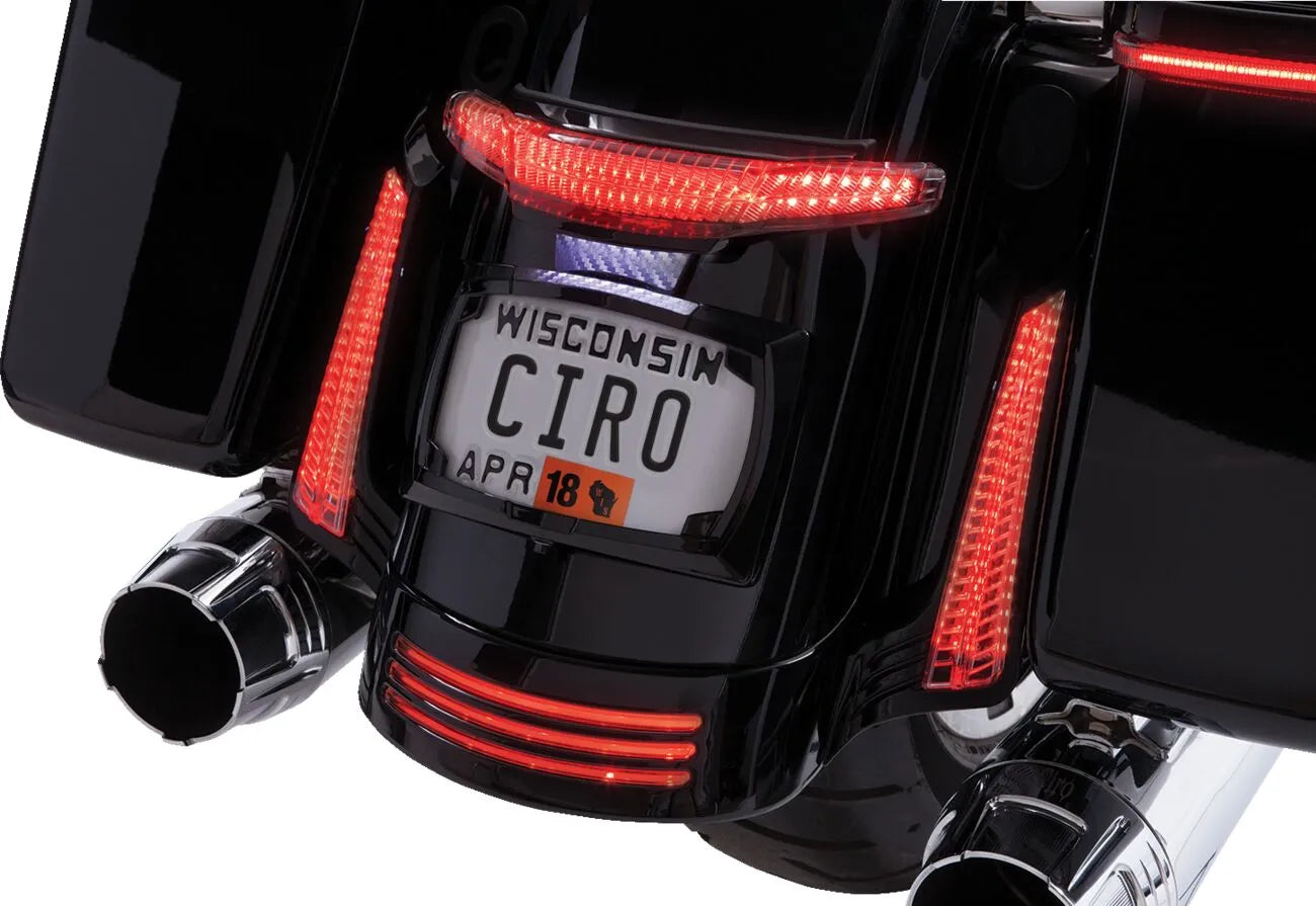 Ciro Latitude Taillight And License Plate Mount