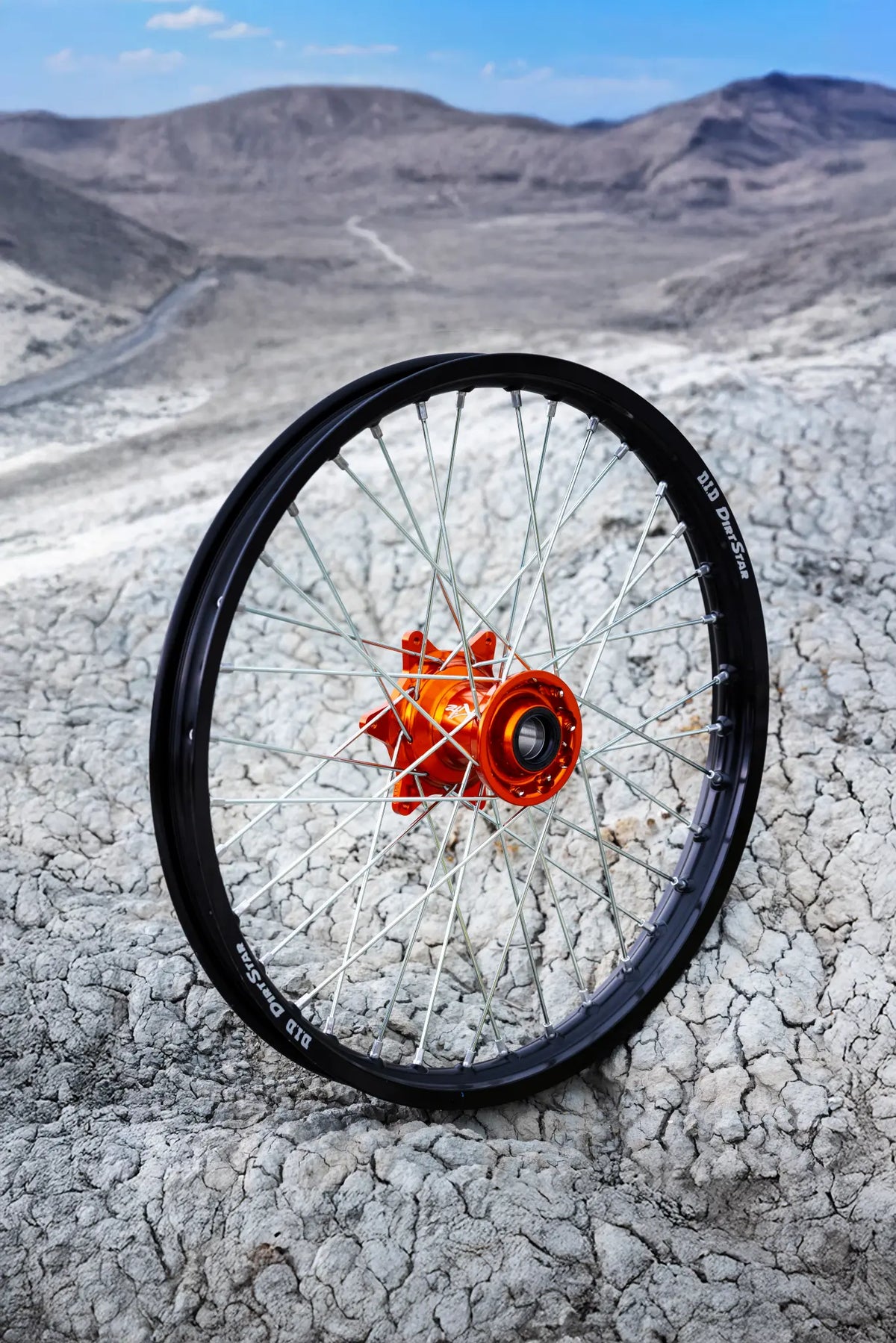 DID DirtStar OE Rim 1.60" x 21" 36 Spoke Holes Orange