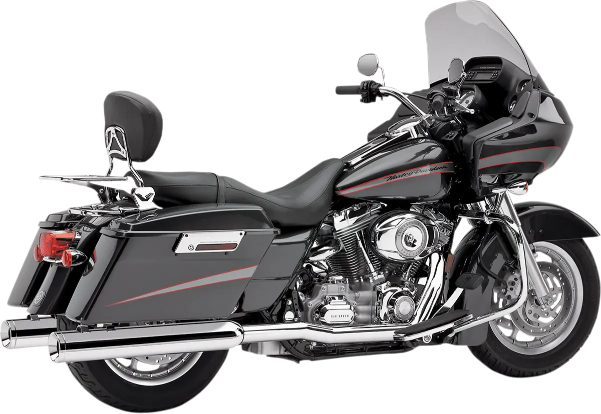 Cobra True Dual Headpipes For Harley-davidson