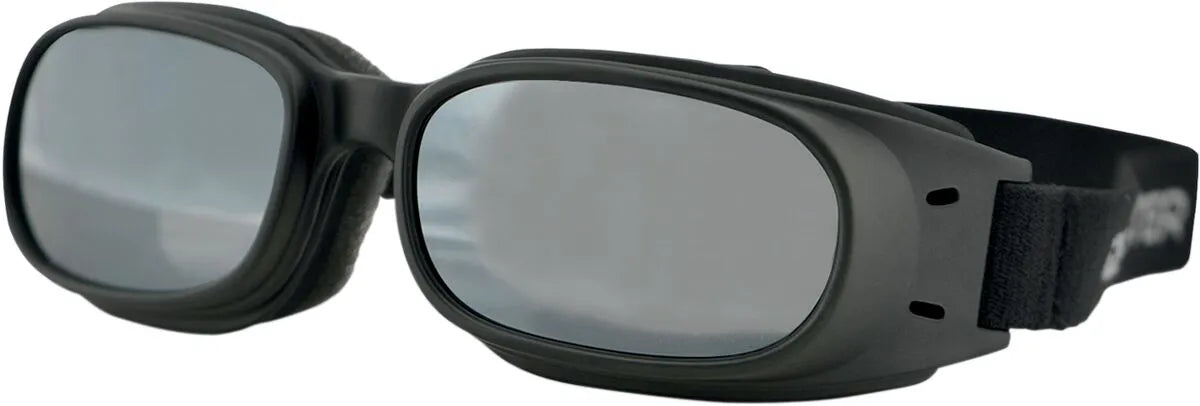 Bobster Piston Goggle Black with Smoke Mirror Lens