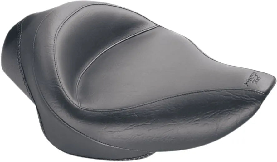 Mustang Wide Vintage Solo Seat - For Harley Davidson