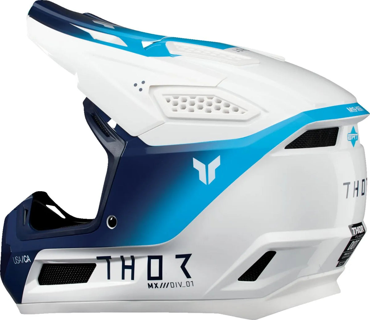 Thor Fleet Storm Helmet White/Navy