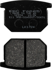 Ebc Fa65 Organic Base Brake Pads - Front