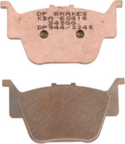 Dp Brakes Atv/utv Spiekane Klocki Hamulcowe Metalowe - Tył
