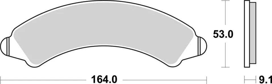 Klocki Hamulcowe Sbs Rsi Do Motocykla