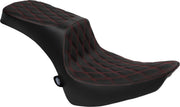 Drag Specialties Predator 2-up Seat - For Harley Davidson