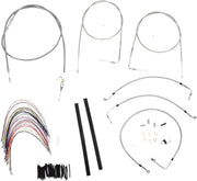 BURLY BRAND Complete Handlebar Cable/Brake Line Kit for Ape