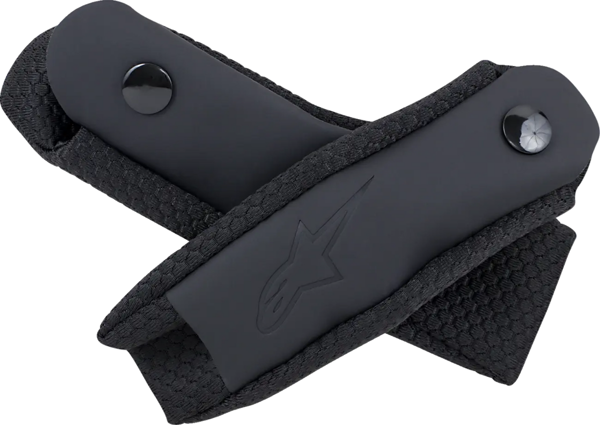 Alpinestars Supertech M8 M10 Helmet Chin Strap Set Black