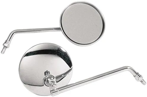 Emgo Round Cb Style Universal Motorcycle Mirror