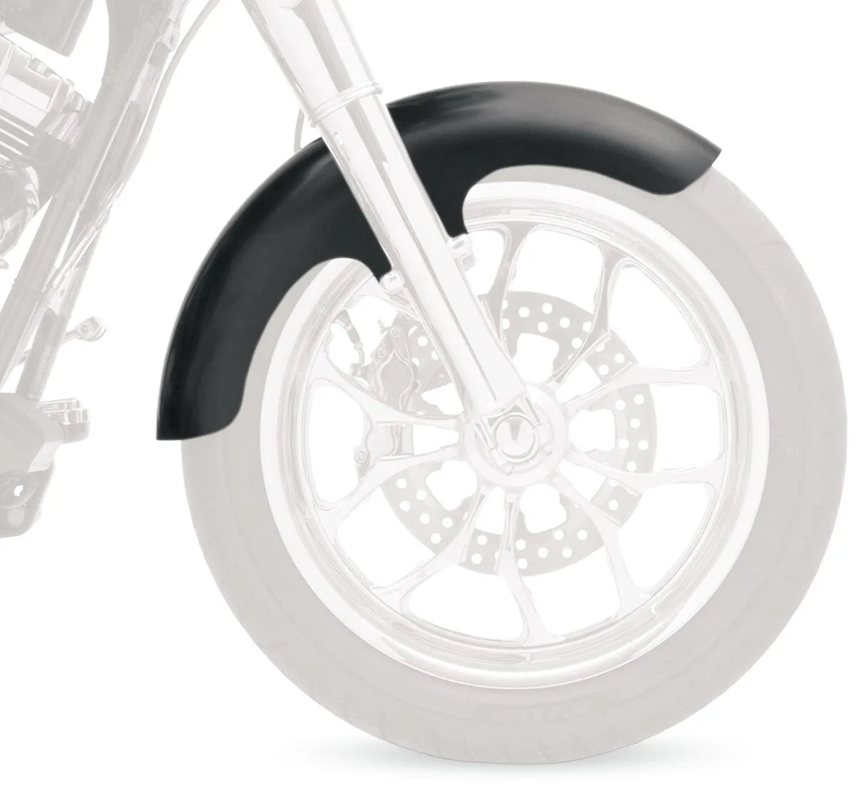 Klock Werks Hugger Front Fender for Dresser
