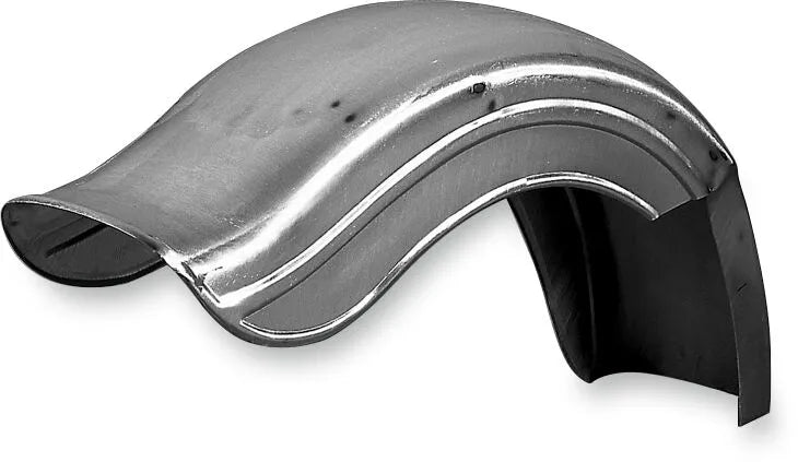 Drag Specialties Fat Bob-Style Rear Fender Right Chain Raw Steel