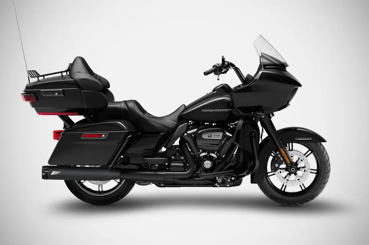 Zard 4.33" Slip-ons Płaski Tłumik Do Hd-touring E3 - ECE Homologacja Drogowa