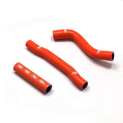 Samco Sport Radiator Hose Kit - Orange Silicone