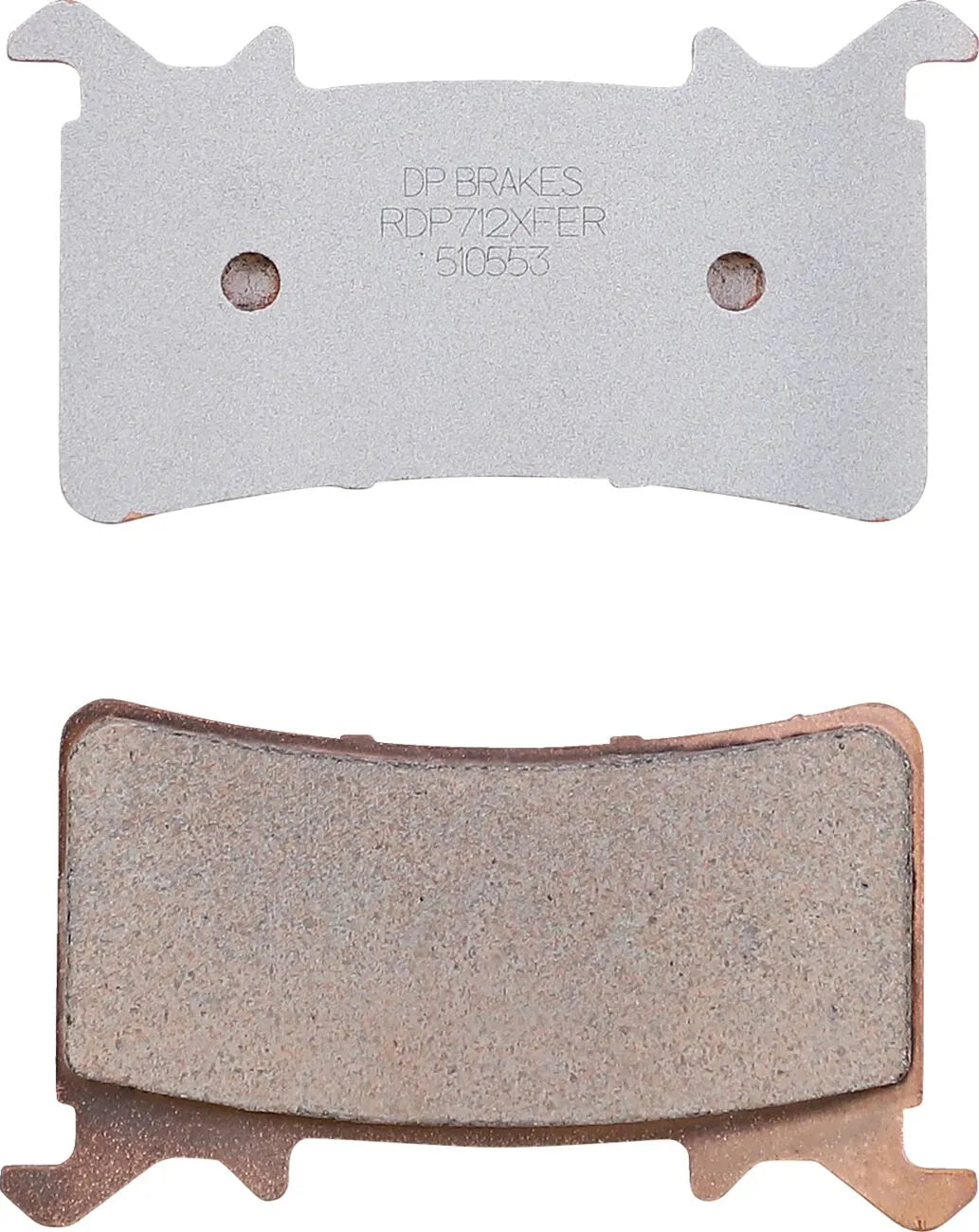DP Brakes Standardowe Spiekane Metalowe Klocki Hamulcowe - Przednie