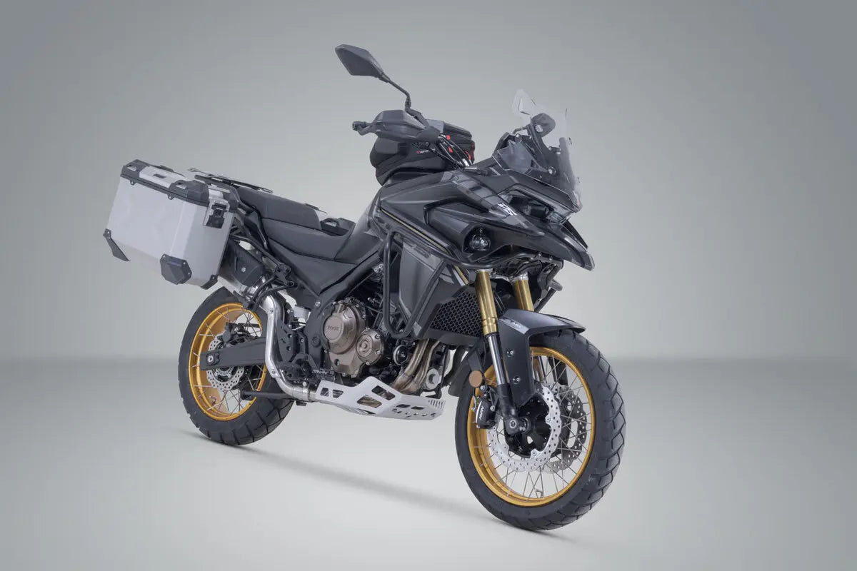 Sw-Motech TRAX ADV Aluminium Side Case System 45L/37L Silver