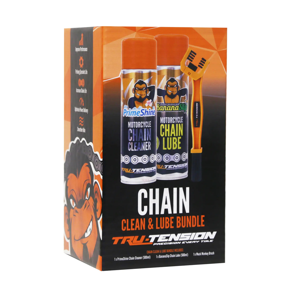 Tru-Tension Chain Clean & Lube Bundle 500 ml