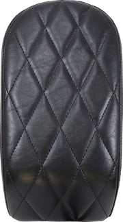 Le Pera Bare Bones Pillion Pad - Black Vinyl - For Harley Davidson