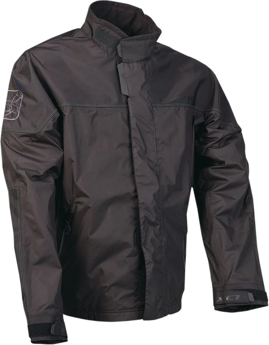 Moose Offroad Soft-Goods XC1 Rain Jacket Black