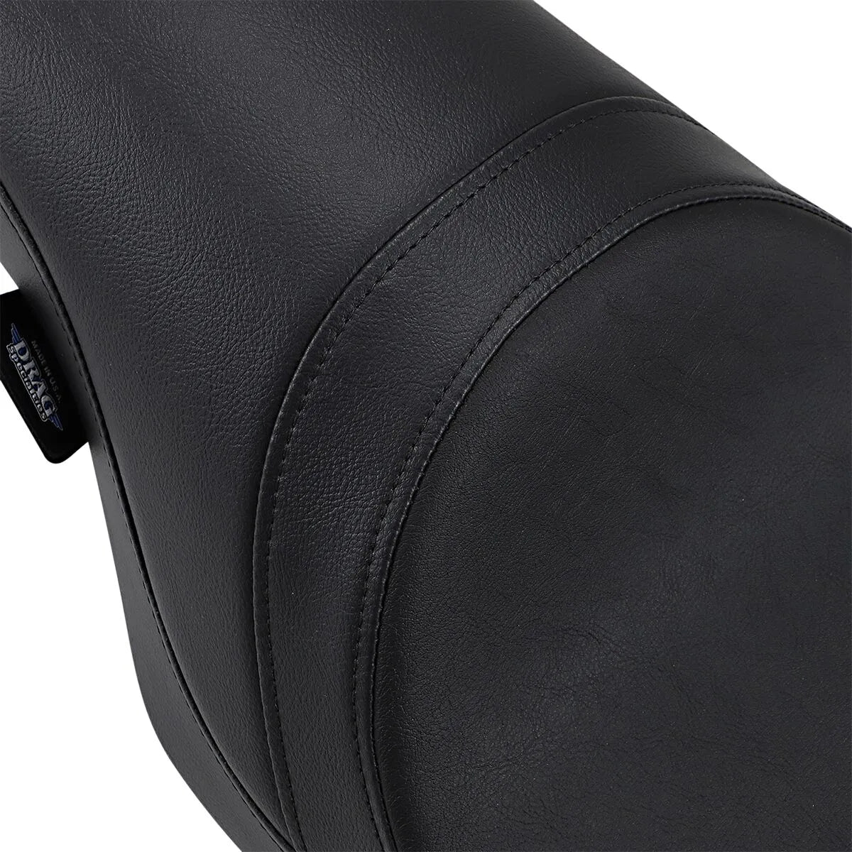 Drag Specialties Predator Seat - Black, Low Profile - For Harley Davidson
