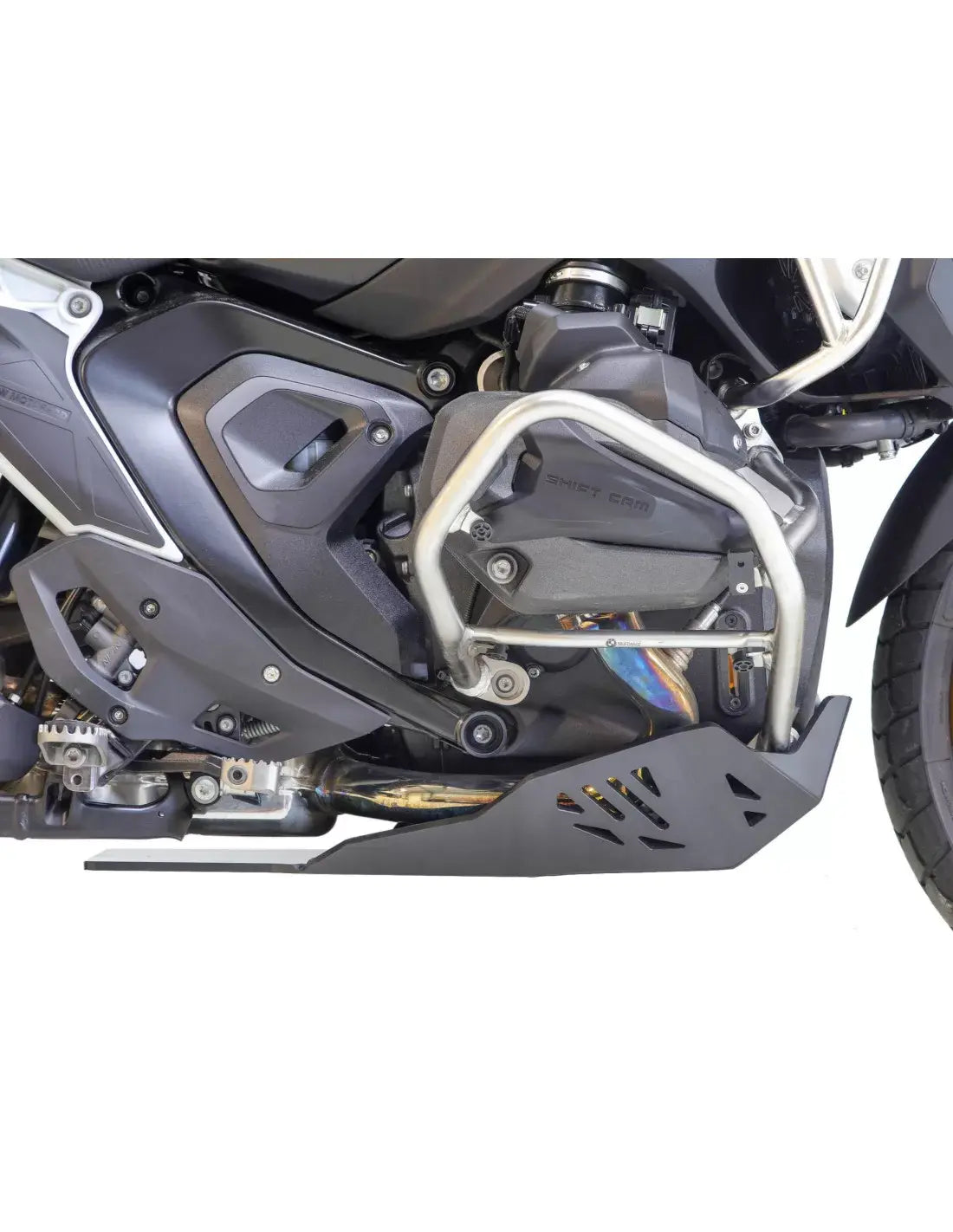 Axp Racing Adventure Skid Plate 8mm Black for BMW R1300GS