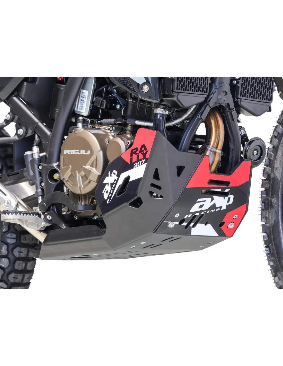Axp Racing Adventure Skid Plate Black for Rieju Avent Rally 307