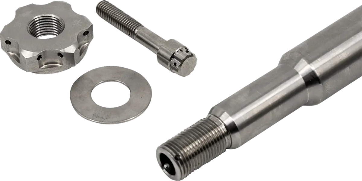 Trask Titanium Front Axle Kit